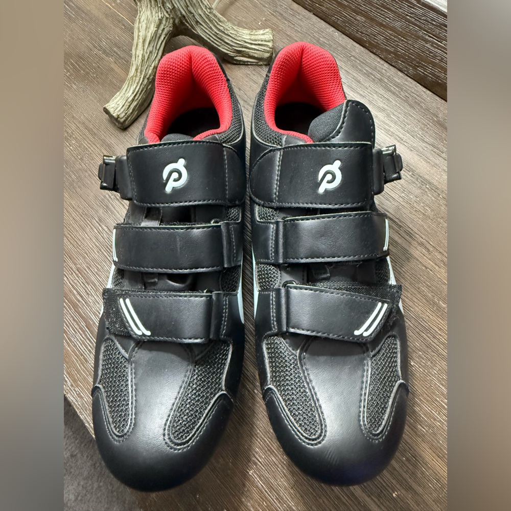Peloton Men’s Size EU 42 (US size 9) Black Cycling Shoes — Used once!